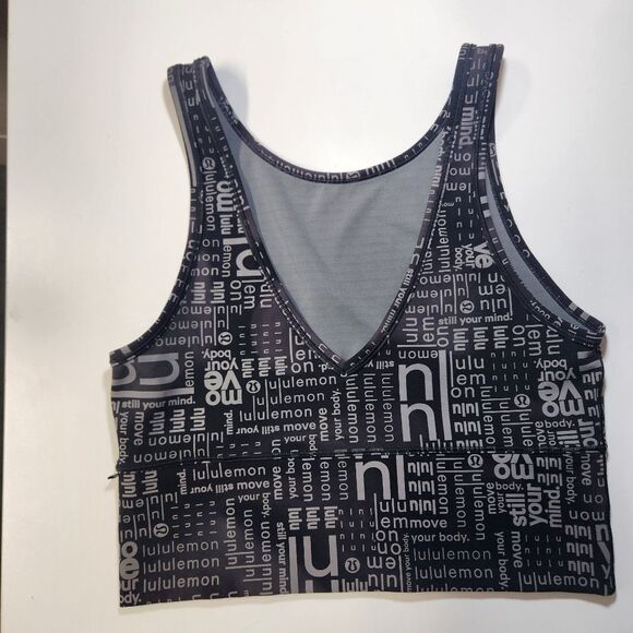 Lululemon Athletica Women's Power Pivot Everlux Motif Reversible Tank MEDIUM (?) - Picture 3 of 6